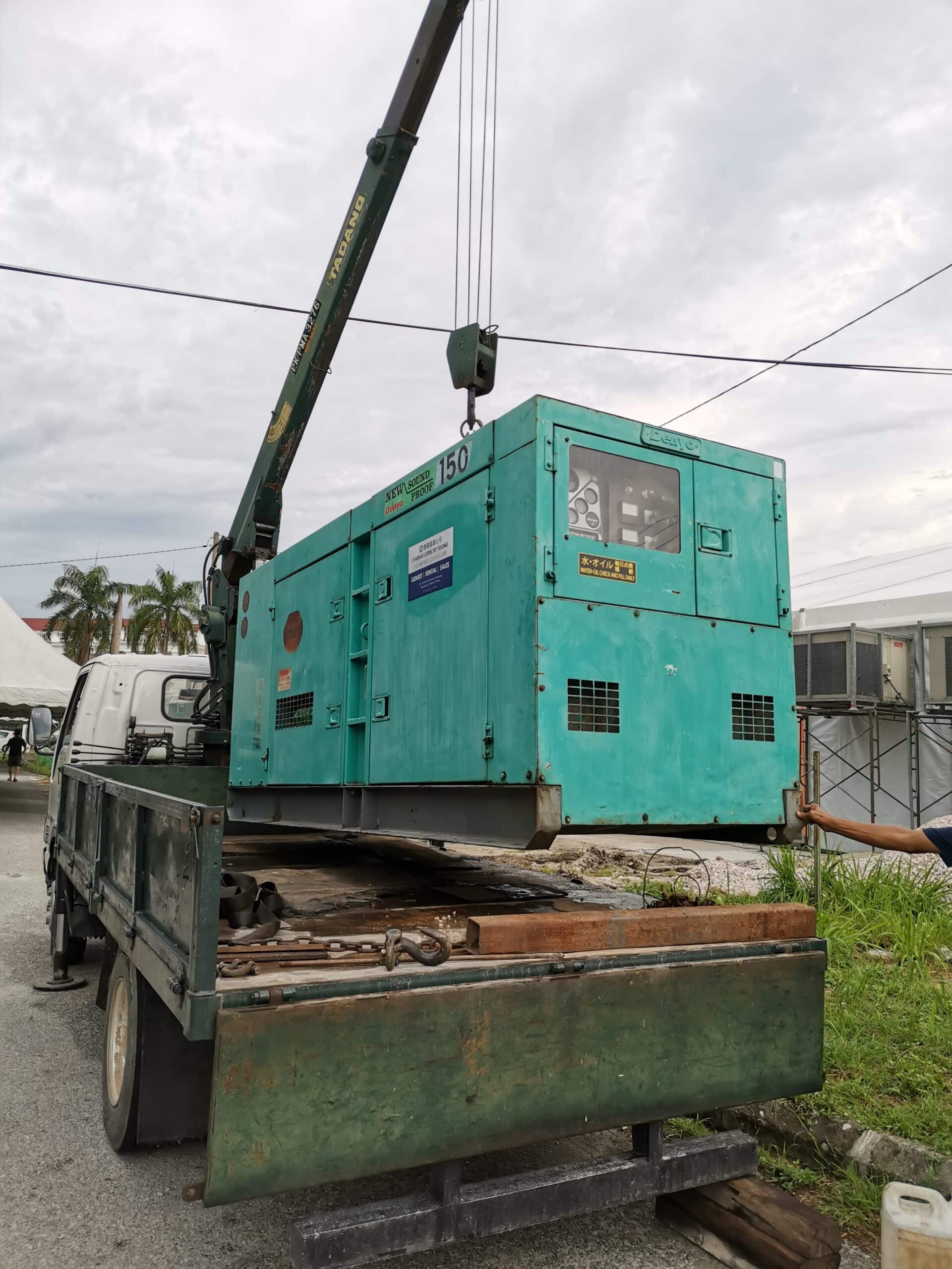 Diesel genset rental Malaysia